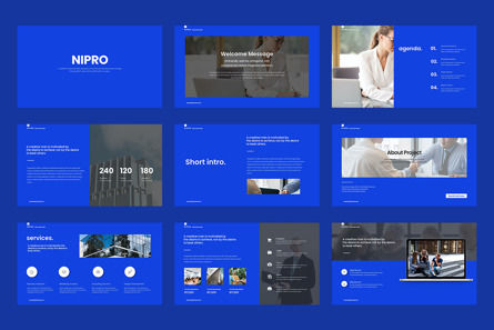 Nipro Keynote Templates, Diapositiva 2, 10050, Negocios — PoweredTemplate.com