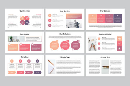 Lungi-Modern Business PowerPoint Presentation Template, Slide 3, 10068, Business — PoweredTemplate.com