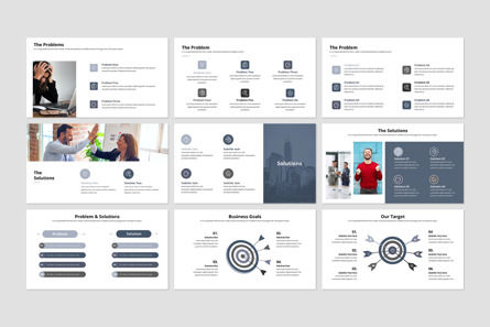 Pitch Deck PowerPoint Presentation Template, Slide 4, 10075, Business — PoweredTemplate.com