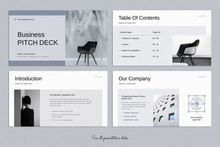 Business Pitch Deck Presentation Template, Slide 2, 10077, Business — PoweredTemplate.com