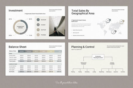 Annual Report Presentation Template, Slide 5, 10079, Business — PoweredTemplate.com