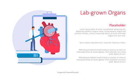 Lab Grown Organs Presentation Slide, Dia 2, 10088, Medisch — PoweredTemplate.com