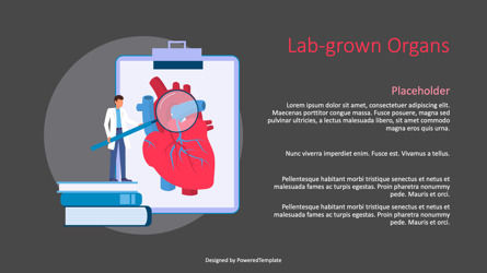 Lab Grown Organs Presentation Slide, Slide 3, 10088, Medical — PoweredTemplate.com