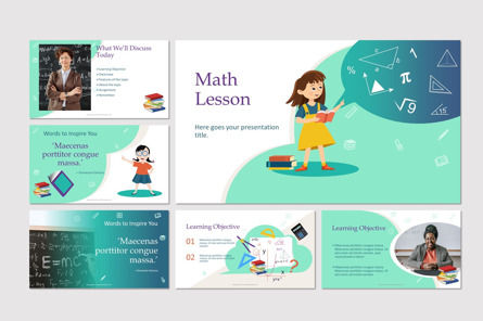 Math Lesson, 10091, Education & Training — PoweredTemplate.com