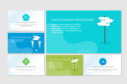 Inactive Reactive and Proactive Decision Making Styles, 無料 Googleスライドのテーマ, 10092, ビジネスモデル — PoweredTemplate.com