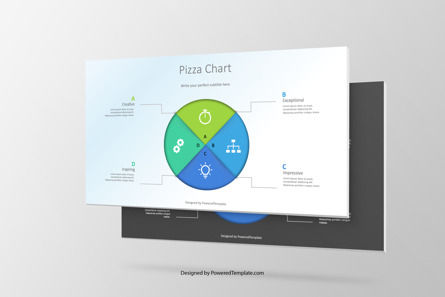Pizza Chart, 10095, Infographics — PoweredTemplate.com