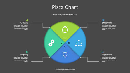 Pizza Chart, Slide 3, 10095, Infographics — PoweredTemplate.com