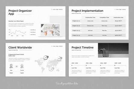 Architecture Portfolio Presentation Template, Deslizar 6, 10099, Negócios — PoweredTemplate.com