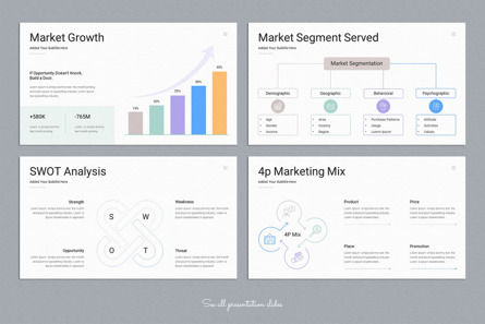 Marketing Strategy Presentation Template, Slide 6, 10100, Lavoro — PoweredTemplate.com