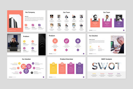 Pitch Deck PowerPoint Template, Diapositive 3, 10101, Business — PoweredTemplate.com