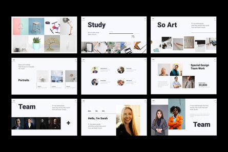 LINEO - Minimal Animated Google Slide Template, Diapositive 4, 10104, Business — PoweredTemplate.com
