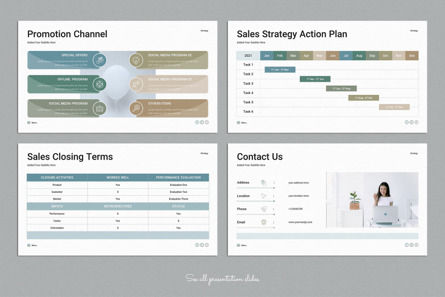 Sales Strategy Plan PowerPoint Presentation Template, Slide 11, 10116, Bisnis — PoweredTemplate.com