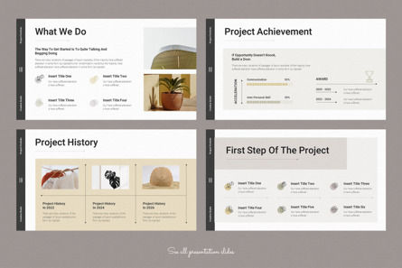Project Achievement Portfolio PowerPoint Presentation Template, 슬라이드 3, 10117, 비즈니스 — PoweredTemplate.com