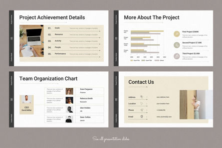 Project Achievement Portfolio PowerPoint Presentation Template, Diapositiva 5, 10117, Negocios — PoweredTemplate.com