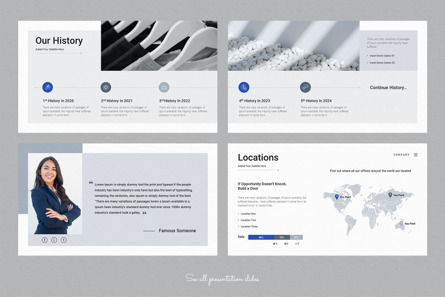 Company Profile PowerPoint Presentation Template, Slide 3, 10118, Business — PoweredTemplate.com