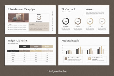 Marketing Campaign Google Slides Presentation Template, Deslizar 6, 10125, Negócios — PoweredTemplate.com