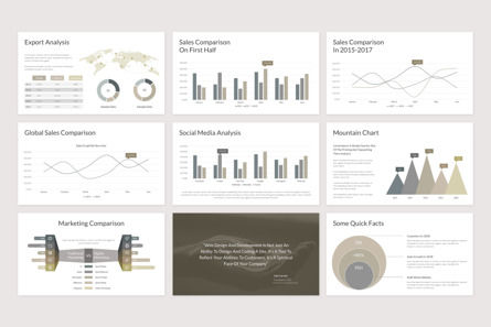 Company Profile Keynote Presentation Template, Diapositiva 10, 10126, Negocios — PoweredTemplate.com