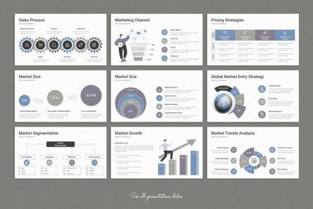 Marketing Plan Google Slides Presentation Template, Slide 3, 10127, Business — PoweredTemplate.com