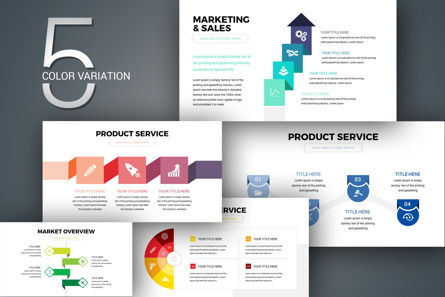 Promax-Infographic Business PowerPoint Presentation Template, 10175, Business — PoweredTemplate.com