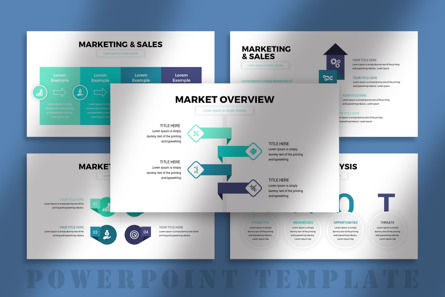 Promax-Infographic Business PowerPoint Presentation Template, Slide 10, 10175, Bisnis — PoweredTemplate.com