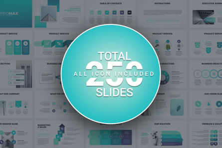 Promax-Infographic Business PowerPoint Presentation Template, Diapositiva 2, 10175, Negocios — PoweredTemplate.com