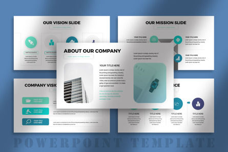 Promax-Infographic Business PowerPoint Presentation Template, Slide 7, 10175, Bisnis — PoweredTemplate.com