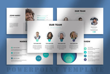 Promax-Infographic Business PowerPoint Presentation Template, Slide 9, 10175, Bisnis — PoweredTemplate.com