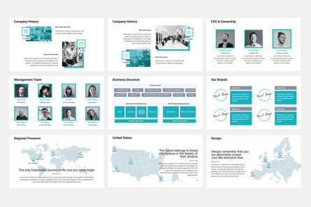 2022 Year Report Google Slides Template, Diapositive 3, 10179, Business — PoweredTemplate.com