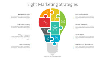 Eight Marketing Strategies, Slide 2, 10191, Business Concepts — PoweredTemplate.com