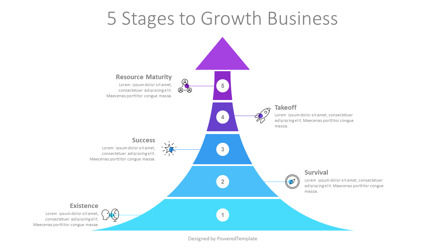 5 Stages to Growth Business, Slide 2, 10193, Business Concepts — PoweredTemplate.com