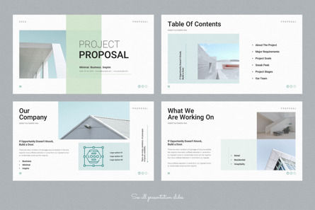 Project Proposal Presentation Template, Diapositive 2, 10194, Business — PoweredTemplate.com