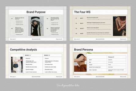 Brand Strategy Presentation Template, Slide 3, 10196, Lavoro — PoweredTemplate.com
