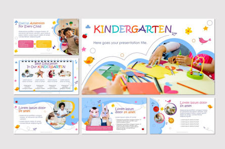 Kids Kindergarten Education, 10203, Education & Training — PoweredTemplate.com
