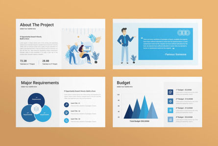 Research Project Proposal Presentation Template, Slide 3, 10212, Business — PoweredTemplate.com
