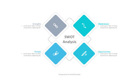 SWOT Analysis Template, Diapositive 2, 10228, Modèles commerciaux — PoweredTemplate.com