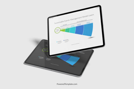 Sustainable Event Management Model Layers, Gratis Tema de Google Slides, 10232, Modelos de negocios — PoweredTemplate.com