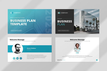 Business Plan Presentation Template, Diapositive 2, 10237, Business — PoweredTemplate.com