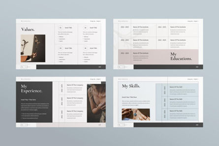 Interior Design Portfolio Presentation Template, Slide 3, 10243, Business — PoweredTemplate.com