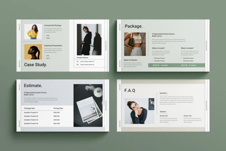 Services and Pricing Guide Presentation Template, Slide 4, 10244, Lavoro — PoweredTemplate.com