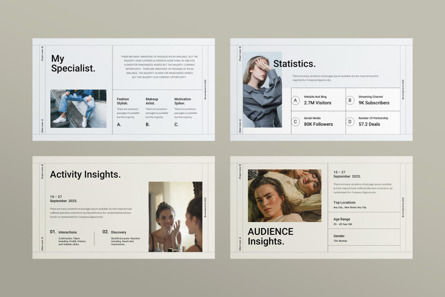 Media Kit Presentation Template, Diapositiva 3, 10247, Negocios — PoweredTemplate.com