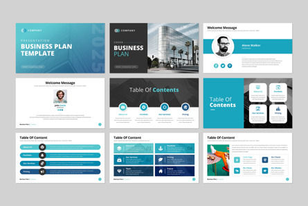Business Plan Google Slides Template, Slide 2, 10251, Business — PoweredTemplate.com