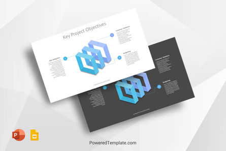 Key Project Objectives, 무료 Google 슬라이드 테마, 10257, 비즈니스 콘셉트 — PoweredTemplate.com