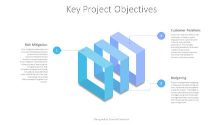 Key Project Objectives, Deslizar 2, 10257, Conceitos de Negócios — PoweredTemplate.com