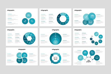 Business Plan Infographic PowerPoint Template, Slide 11, 10270, Bisnis — PoweredTemplate.com