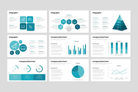 Business Plan Infographic PowerPoint Template, Slide 12, 10270, Bisnis — PoweredTemplate.com