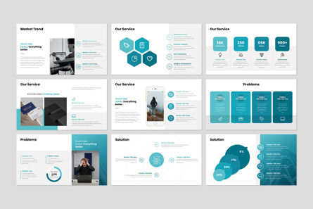Business Plan Infographic PowerPoint Template, Slide 4, 10270, Bisnis — PoweredTemplate.com