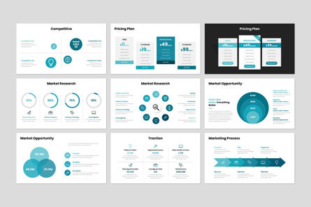 Business Plan Infographic PowerPoint Template, Slide 7, 10270, Bisnis — PoweredTemplate.com