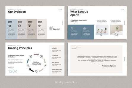 Marketing Plan Presentation Template, Slide 3, 10284, Bisnis — PoweredTemplate.com