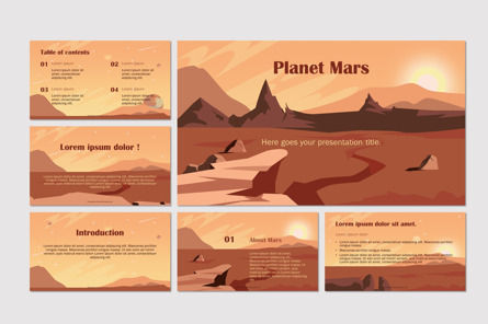 Planet Mars Presentation, Slide 2, 10292, Education & Training — PoweredTemplate.com
