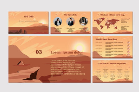 Planet Mars Presentation, Slide 4, 10292, Education & Training — PoweredTemplate.com